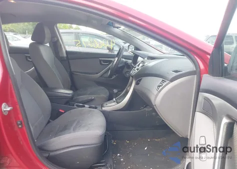 2013 Hyundai Elantra Gls from USA, damaged, VIN KMHDH4AE2DU947739